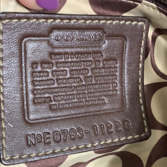 Coach handbag - Picture 7 of 7